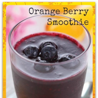 Orange Berry Smoothie Recipe