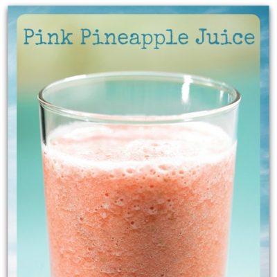 Pink Pineapple Juice Recipe
