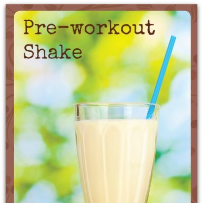 Pre-workout Shake Recipe