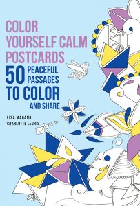 Color Yourself Calm Postcard