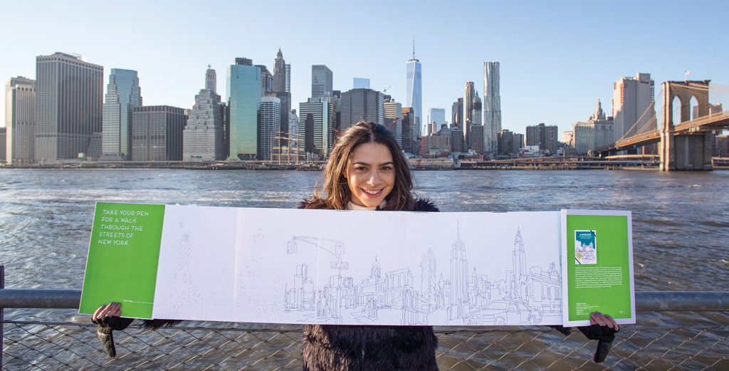 World's Longest New York Dot-to-Dot