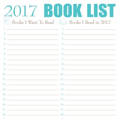 2017 Reading List