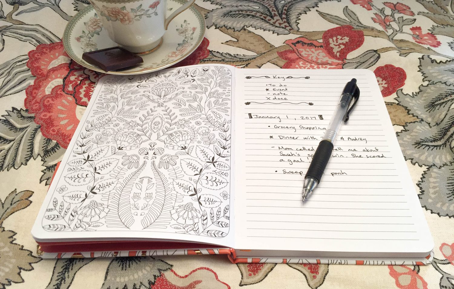 Breaking the rules of traditional journaling.