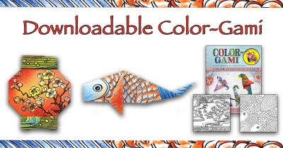 Printable Color-Gami Designs and Instructions!