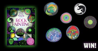 Glow in the Dark Rock Painting