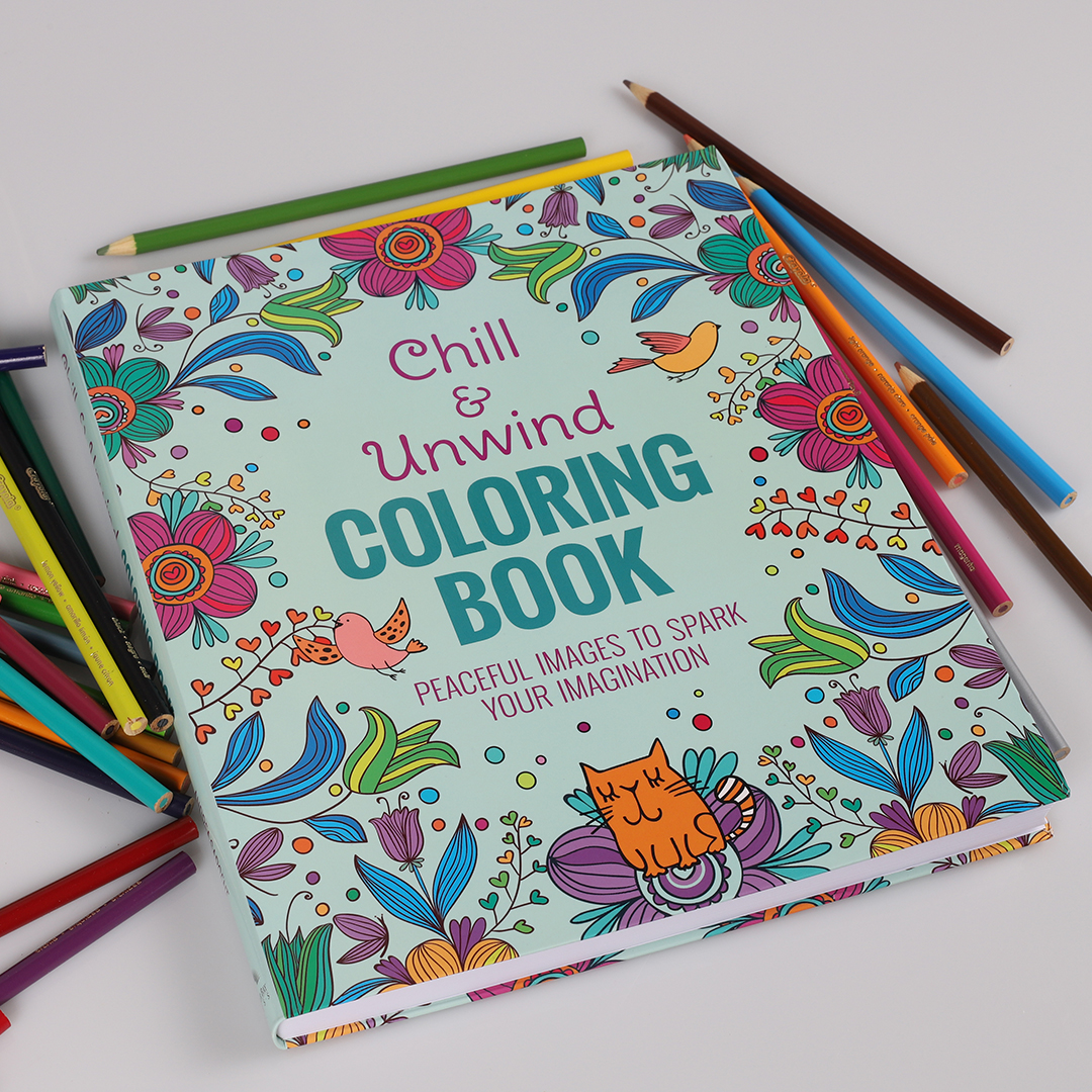 Chill and Unwind with These Coloring Titles - Thunder Bay Press