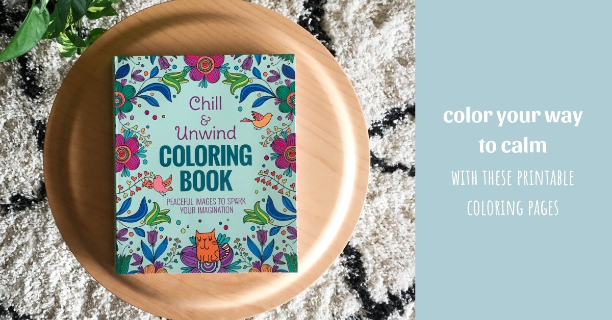 color your way to calm