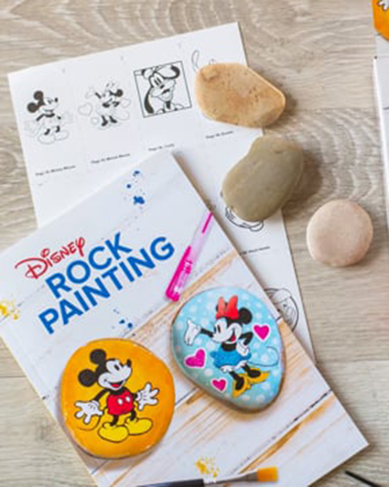 Disney Rock Painting (Mixed media product)