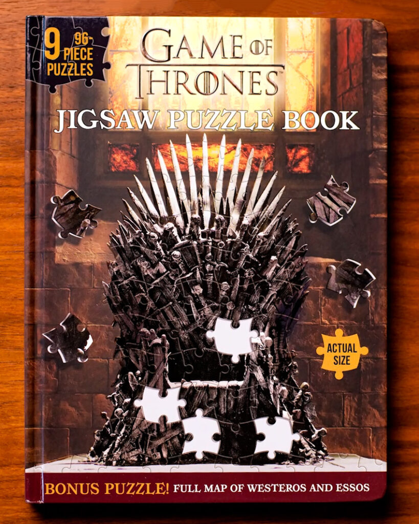 Game of Thrones Jigsaw Puzzle Book, Games & Puzzles