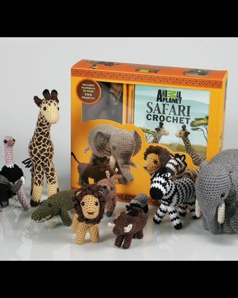 Animal Planet Safari Crochet | Arts & Crafts/Crochet, Embroidery & Other Needlework | Thunder Bay Press Animal Planet Safari Crochet | Arts & Crafts/Crochet, Embroidery & Other Needlework | Thunder Bay Press