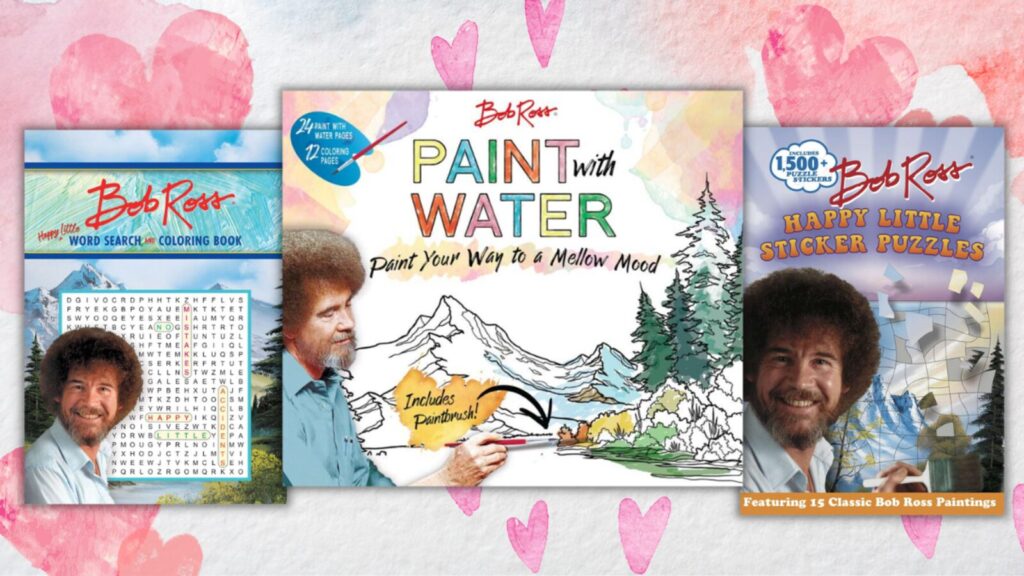 7 Valentine's Day Gifts for Your Beloved Bob Ross Fan - Thunder Bay Press