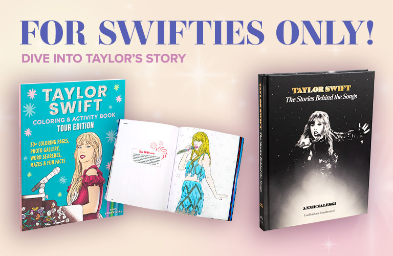 Taylor Swift Books banner mobile